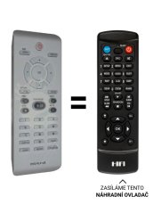 Philips RC2010, 242254900908 náhradní dálkový ovladač jiného vzhledu