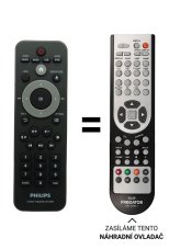 Philips 996510061302 náhradní dálkový ovladač jiného vzhledu