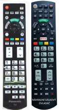 Panasonic N2QAYB000715 replacement remote control with similar appearance