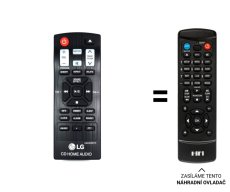 LG COV30748175 náhradní dálkový ovladač jiného vzhledu