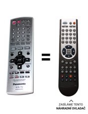 Panasonic N2QAJB00000089, N2QAJB000090 náhradný diaľkový ovládač iného vzhľadu