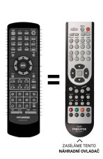 HYUNDAI - DV2x279DU, DV2x217D Replacement Remote Control