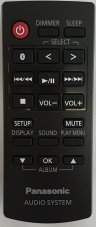 Panasonic N2QAYB001215 original remote control