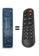 Panasonic EUR511310, EUR511320 náhradní dálkový ovladač pro seniory