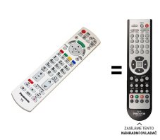 Panasonic N2QAYB000785 náhradní dálkový ovladač jiného vzhledu
