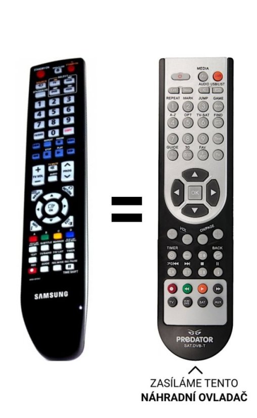 Samsung AK59-00104J náhradní dálkový ovladač jiného vzhledu