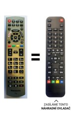 Panasonic N2QAYB001115 náhradní dálkový ovladač jiného vzhledu