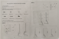 Stojalo za LCD TV DST02 za diagonalo 22-60", primerno za postavitev televizorja na mizo.