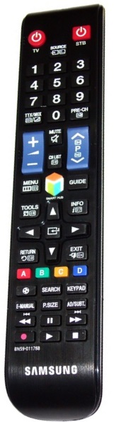 Samsung BN59-01178B, TM1250A náhradní dálkový ovladač pro seniory