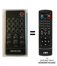 Sencor SPT330 náhradní dálkový ovladač jiného vzhledu