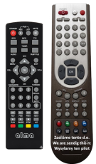 Alma Alma 2880 Mini Replacement Remote Control