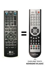 LG COV33662801, AKB35840202 náhradní dálkový ovladač jiného vzhledu