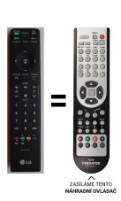 LG MKJ42519615 náhradní dálkový ovladač jiného vzhledu