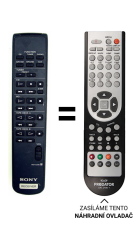 Sony RM-S310, RM-S315 Náhradné diaľkové ovládanie iného vzhľadu