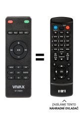 Vivax SP-7080H náhradný diaľkový ovládač iného vzhľadu