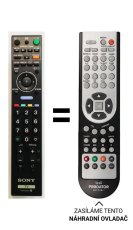 Sony RM-ED011, RM-ED011W Náhradné diaľkové ovládanie iného vzhľadu