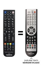 Sony VCR RMTV100, RMTV109B, RMTV116 náhradní dálkový ovladač jiného vzhledu