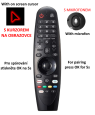LG OLED55BX replacement remote same as original