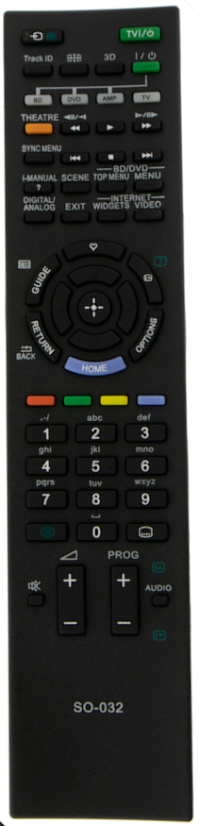 Nadomestni daljinski upravljalnik Sony RM-ED033