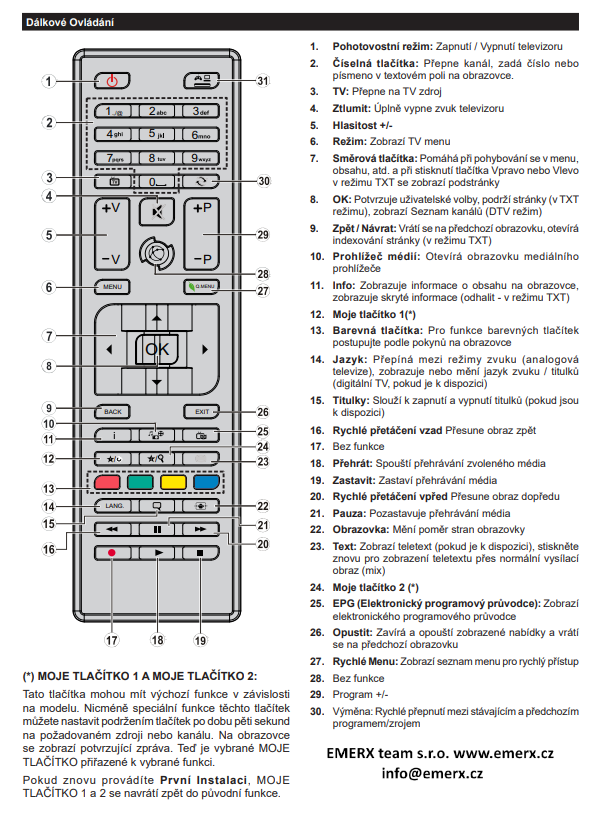 Orava lt-1396 led a92b original remote control