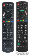 Panasonic N2QAYB001245 replacement remote control of the same appearance