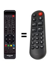 Amiko Mira 2 Wifi replacement remote control for seniors