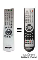 Sony RMT-D166P, RMT-D141P náhradní dálkový ovladač jiného vzhledu