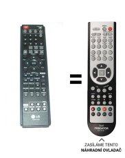 LG AKB32273502 náhradní dálkový ovladač jiného vzhledu