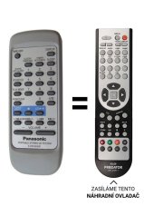 Panasonic 648280 Náhradné diaľkové ovládanie iného vzhľadu