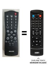 Philips RC282921/01, 313922882011 náhradní dálkový ovladač jiného vzhledu