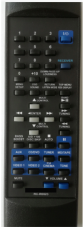 Kenwood RC-R0623, RC-R0625 náhradní dálkový ovladač stejného vzhledu
