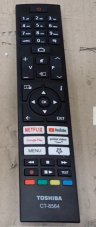 Toshiba CT-8564 náhradný diaľkový ovládač pre seniorov