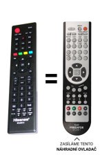 Hisense ER-22601A náhradné diaľkové ovládanie iného vzhľadu