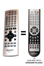 Panasonic N2QAJB0000000096, SA-PM29, SC-PM29 Nahradenie diaľkového ovládania iného vzhľadu
