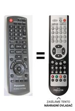Panasonic N2QAYB000388 náhradní dálkový ovladač jiného vzhledu