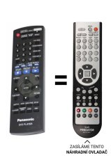 Panasonic EUR7631260R náhradní dálkový ovladač jiného vzhledu
