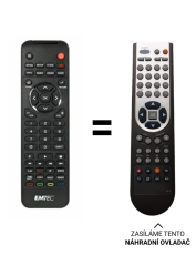 Emtec MOVIECUBE S850H náhradní dálkový ovladač