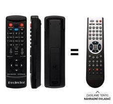 EPSON EMP-822H, EMP-83, EMP-X5, EMP-S5 Náhradné diaľkové ovládanie iného vzhľadu