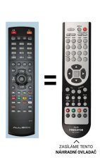 Allbox HD3500IR Replacement Remote Control.
