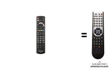 Panasonic TX-50HX580E náhradní dálkový ovladač jiného vzhledu