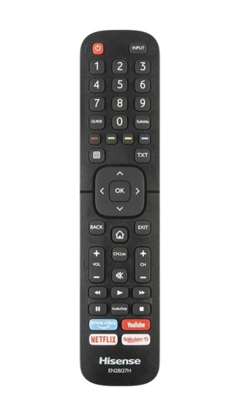 Hisense 43A7100F original remote control.
