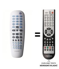 Philips 313925870111 náhradní dálkový ovladač jiného vzhledu