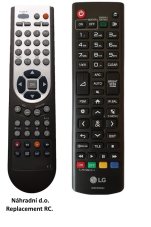LG AKB75095363 replacement remote control without the need for setup.