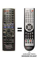 Panasonic N2QAYB000093 náhradní dálkový ovladač jiného vzhledu