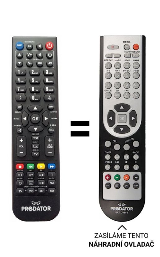Samsung DVD-P181 náhradní dálkový ovladač jiného vzhledu