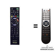 Sony RM-YD089 Nahrádza diaľkové ovládanie iného vzhľadu