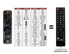 Haier LET29C800H replacement remote control.