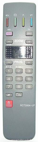 Thomson RCT3003 náhradný diaľkový ovládač rovnakého vzhľadu RCT-3003