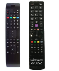 Gogen, Hyundai, Orava, Finlux, JVC, Technika RC4800 náhradní dálkový ovladač stejného vzhledu