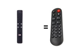 Thomson 32HD5506 náhradný diaľkový ovládač pre seniorov